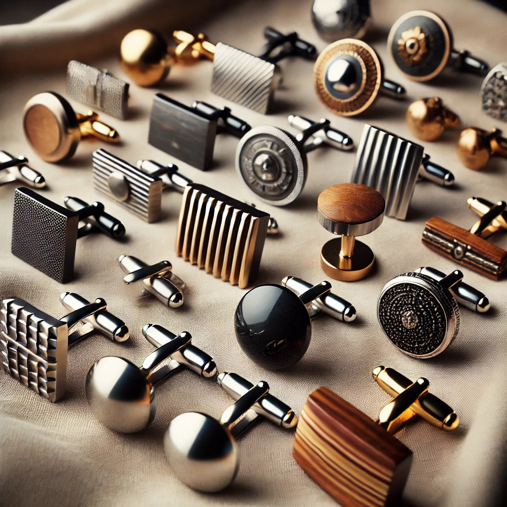 Boutons de manchette <br>Élégant